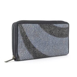 Myra Bags Blue Waves Zip Wallet